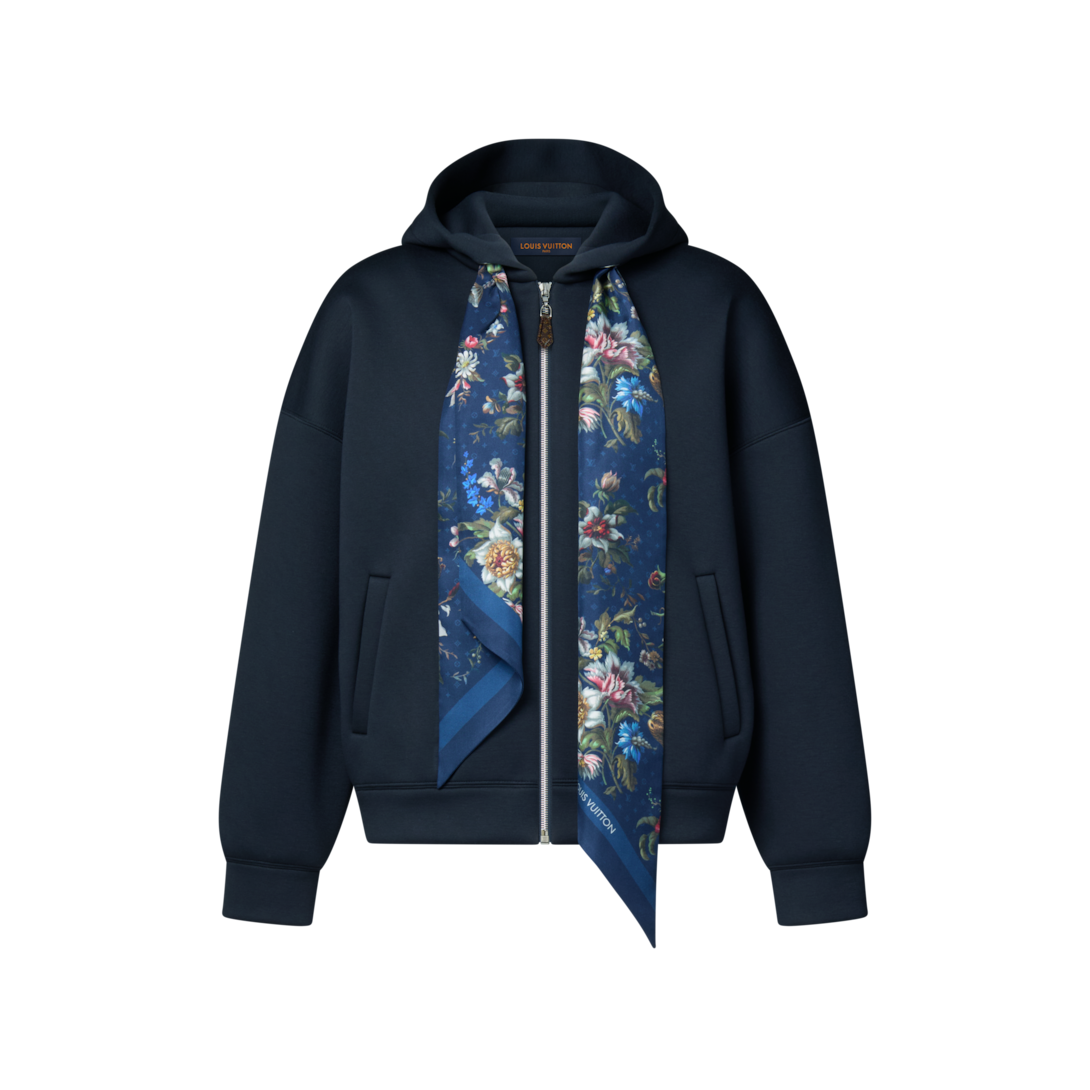 Scarf Detail Hoodie - Women - Ready-to-Wear | LOUIS VUITTON ®